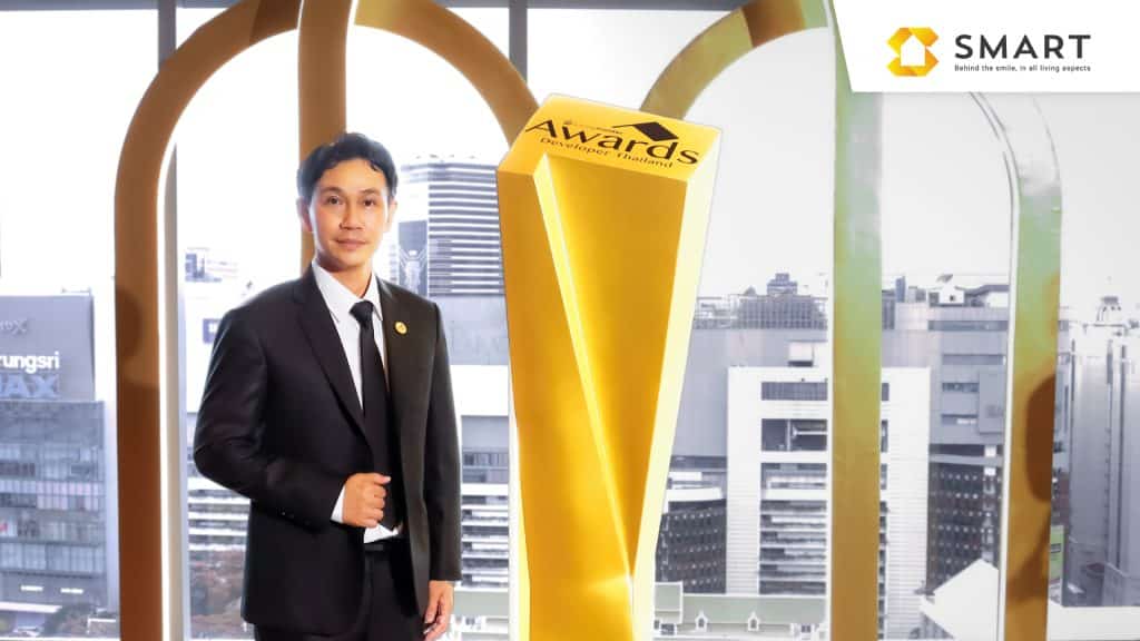 SMARTตอกย้ำความเป็นผู้นำด้านเทคโนโลยีการบริหารที่อยู่อาศัย ด้วยการคว้ารางวัล Best Innovative Property Management Platform Award จากเวที Livinginsider Developer Award 2025